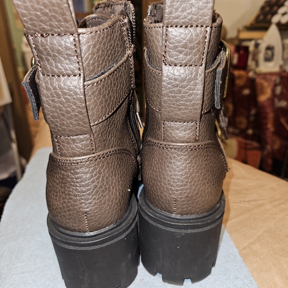 Seychelles brown moto boots 👢 6.5 wide - Picture 6 of 8